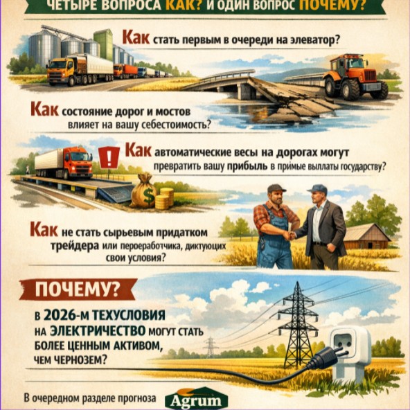 Инфраструктурный каркас АПК Казахстана — прогноз на 2026